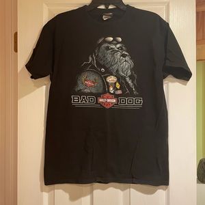 Harley Davidson Las Vegas Bad Dog shirt